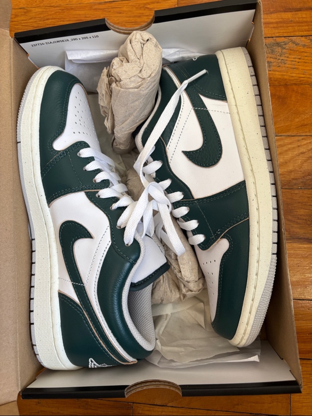 Nike Air Jordan 1 Low SE Green Grey Men’s 7.5
